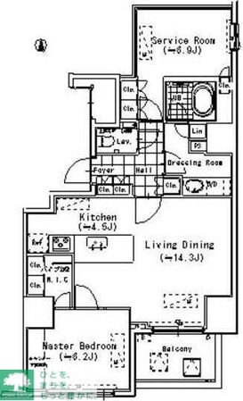 アルティスコート南青山の物件間取画像